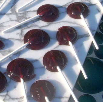 Blackberry Lollypops