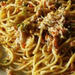 Chilli crab noodles