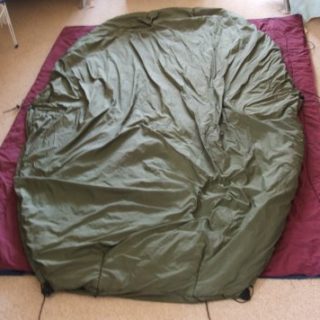 Measuring a sleeping bag to turn it into a hammock underblanket