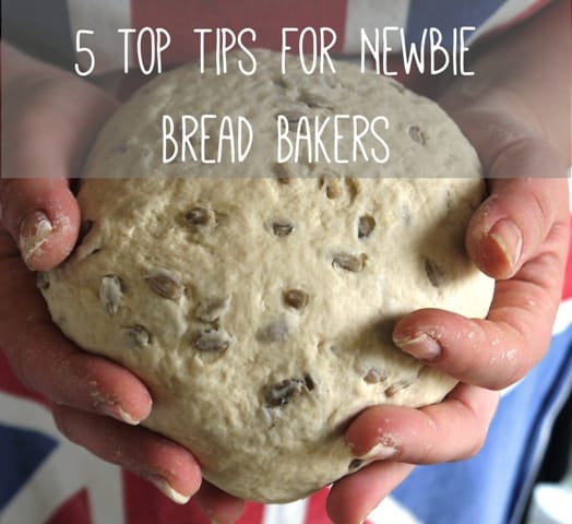 hands holding uncooked bread dough - 5 Top Tips For Newbie Bread Bakers