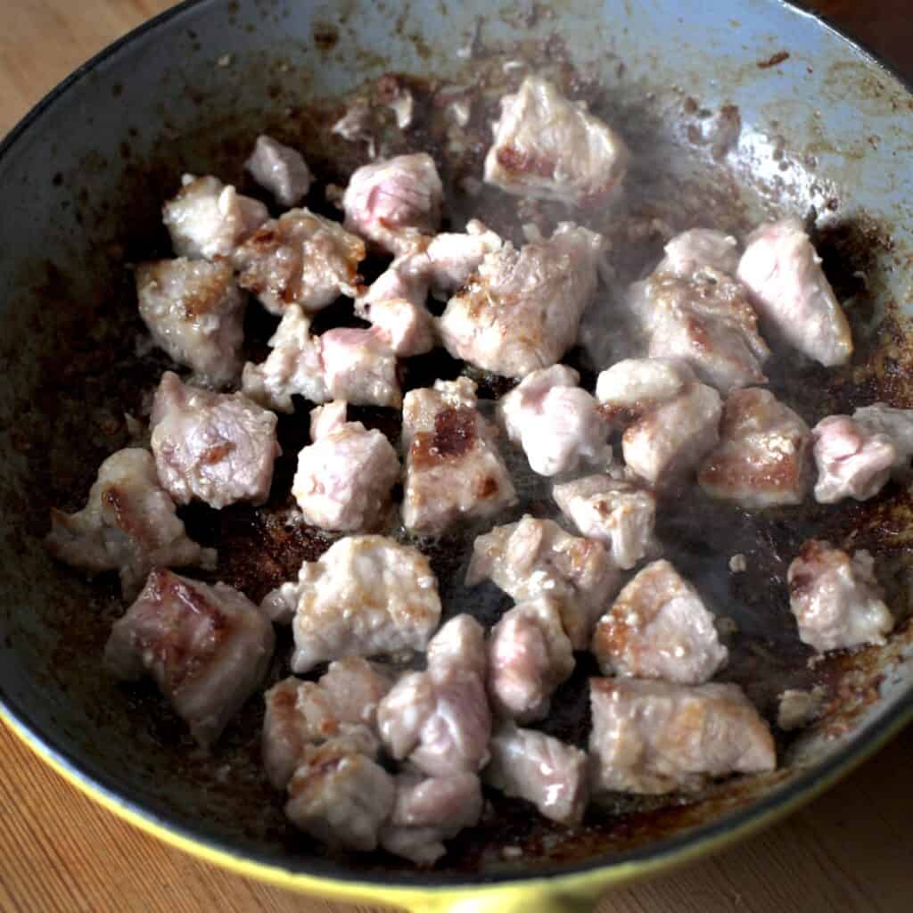 Easy Slow Cooker Pork in Cider and Mustard The