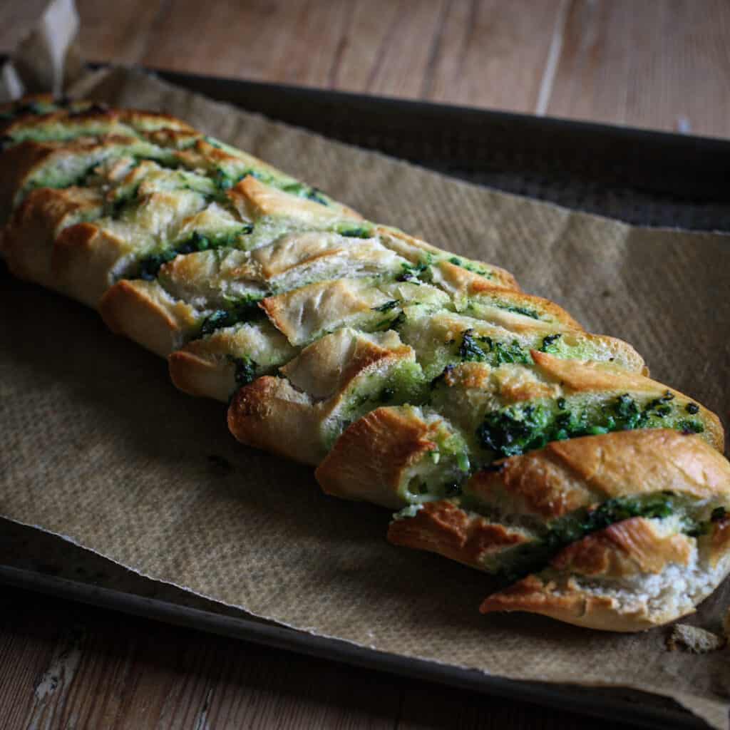 Easy Wild Garlic Bread Recipe The