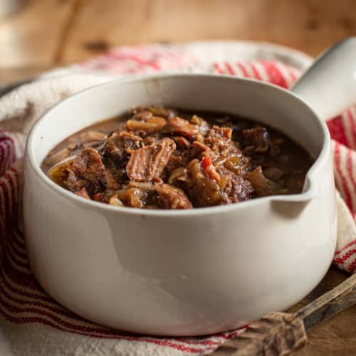 Slow Cooker Beef and Ale Stew The