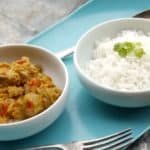 Chicken and Sweet Potato Curry with Rice