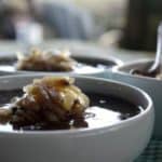 Bowls of French Onion Soup