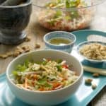 Crunchy Thai Salad with Peanuts & Dressing