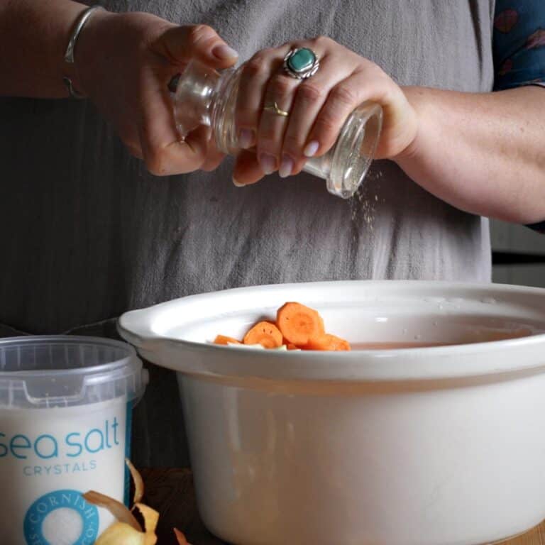 Guernsey Bean Jar in the Slow Cooker The