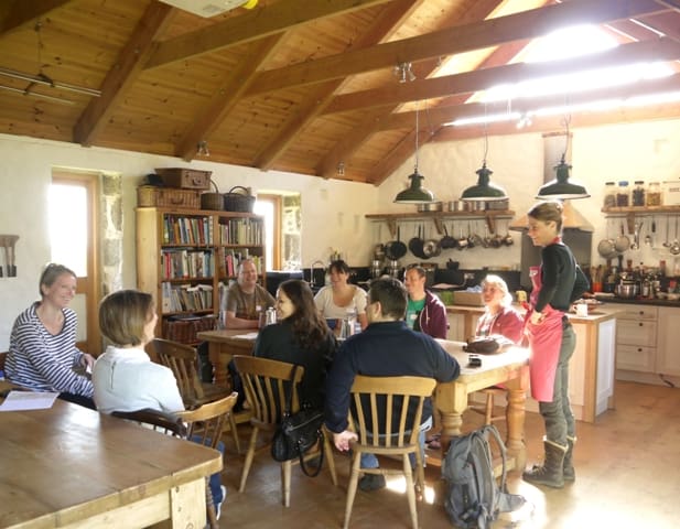 A Class at Fat Hen Wild Food Cookery School