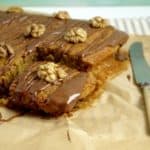 Mocha and Walnut Traybake