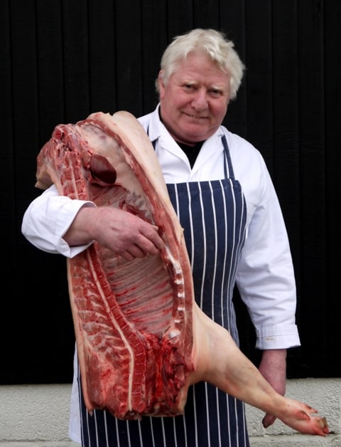 Portrait of a butcher