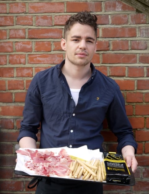 Portrait of a waiter