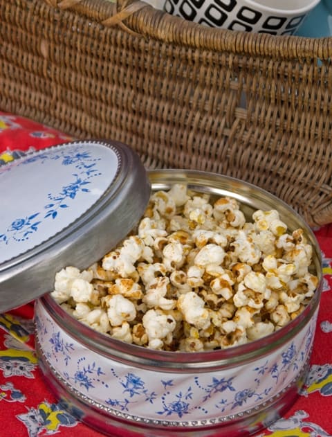 Perfect for a picnic! Sweet Chilli Popcorn