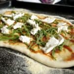 Samphire and Goats Cheese Pizza - The Hedgecombers