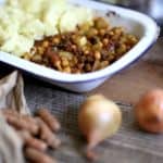 A tasty shepherd's pie using the gentle spices from Morocco