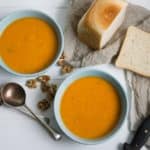 Sweet Potato, Walnut and Sage Soup | The Hedgecombers