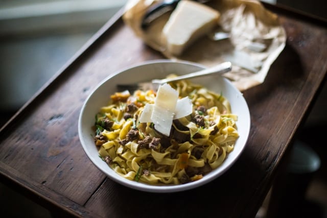 Duck Ragu with Homemade Pasta | The Hedgecombers