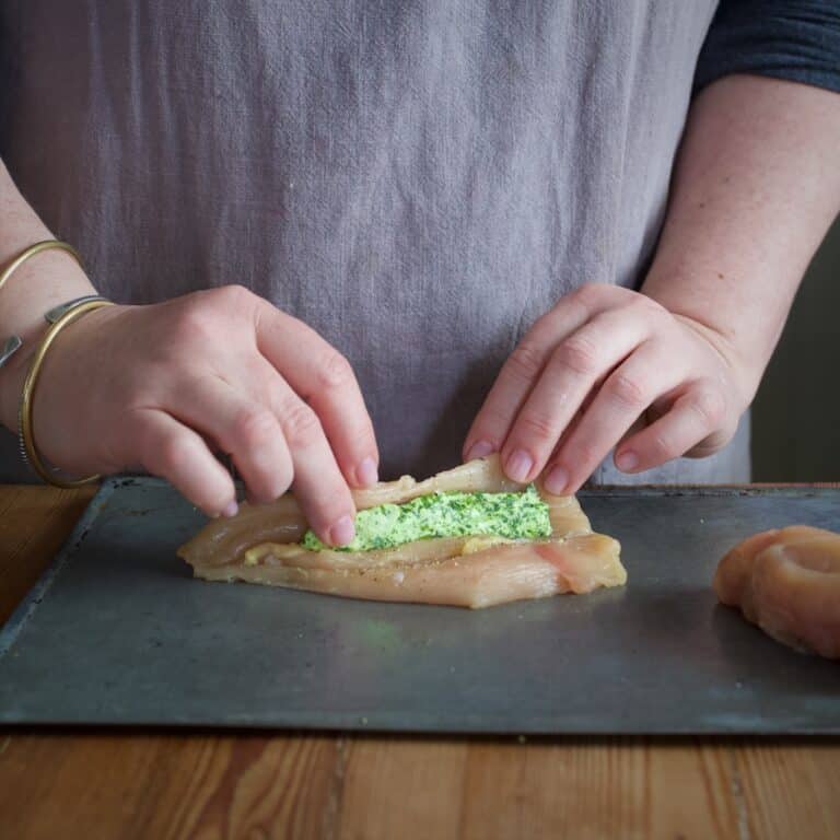 Wild Garlic Chicken Kiev The