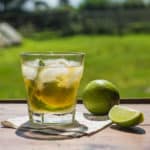 A twist on a classic caipirinha cocktail recipe