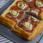 Tomato and Goats Cheese Tart