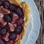 Fig n Blackberry Galette