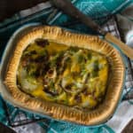 A recipe for Leek and Smoked Mackerel Quiche