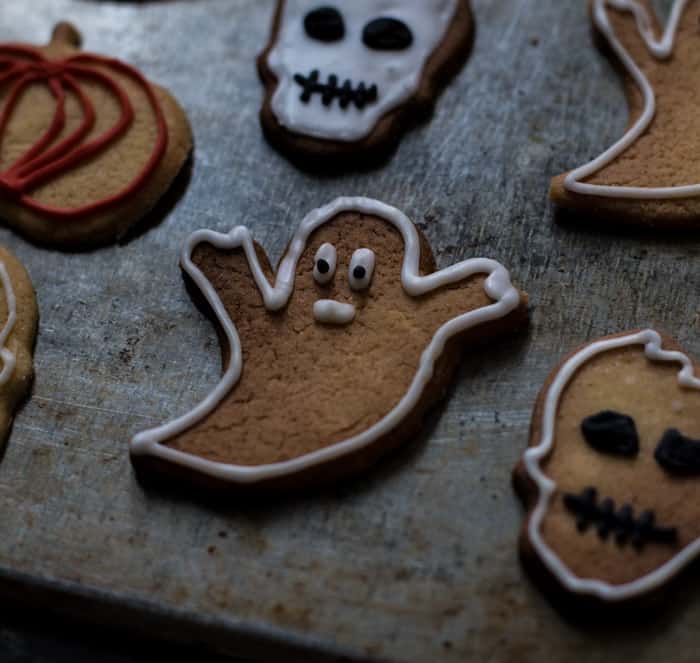 Halloween biscuits