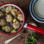 Mutton Stew with Minted Dumplings
