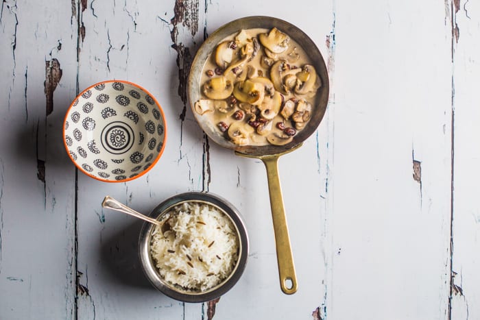 Mushroom and Hazelnut Speedy Starter