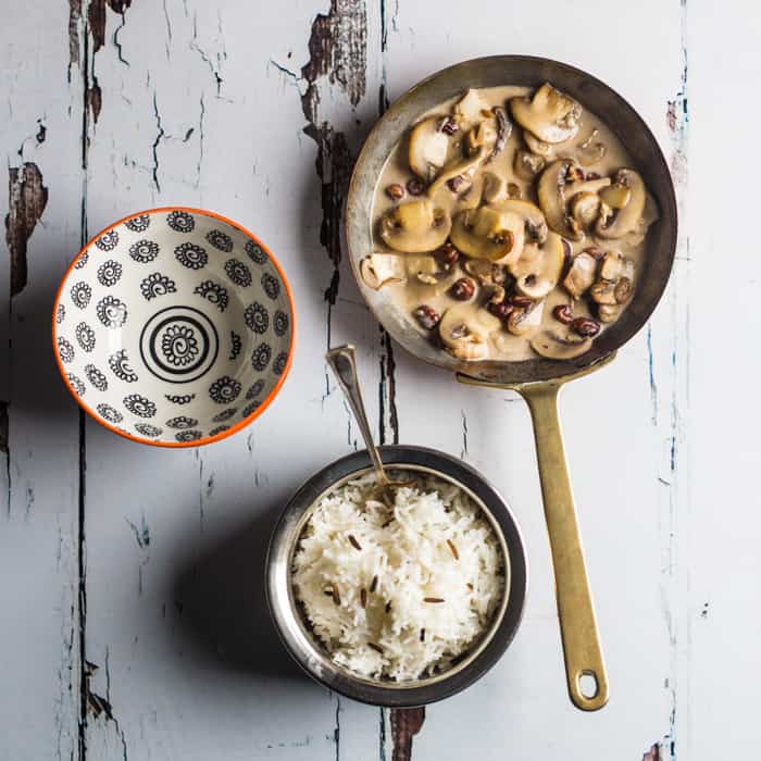 Mushroom and Hazelnut Speedy Starter