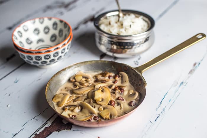 Mushroom and Hazelnut Speedy Starter