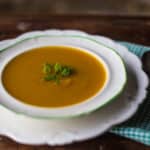 Leek and Butternut Squash Soup