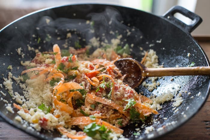 Egg Fried (Cauliflower) Rice