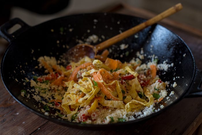 Egg Fried (Cauliflower) Rice