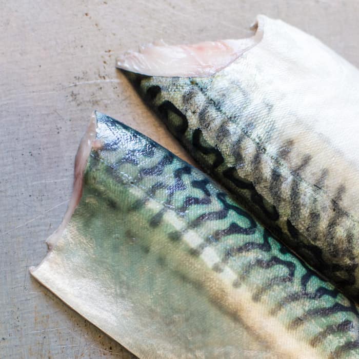Mackerel Sashimi Salad The