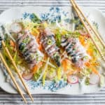 Mackerel Sashimi Salad