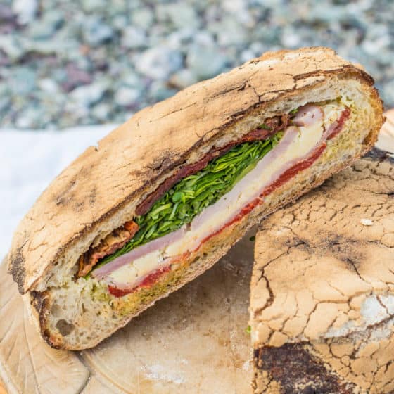 Pressed Picnic Sandwich The