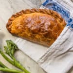 Tenderstem and Cornish Blue Cheese Pasty