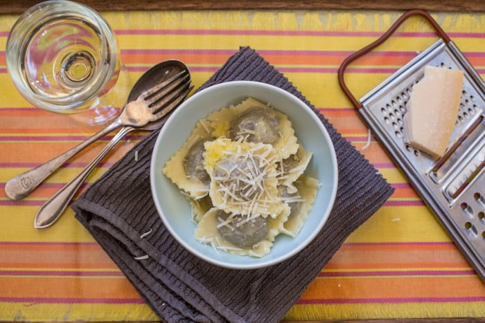 Muscovy Duck and Porcini Ravioli