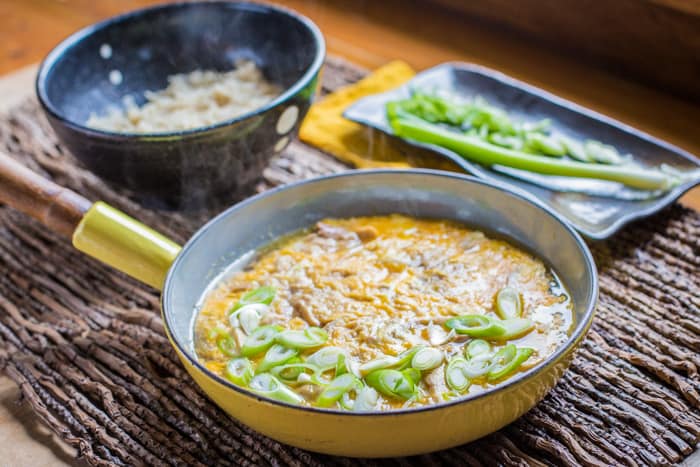 Oyakodon Japanese Chicken and Egg Bowl