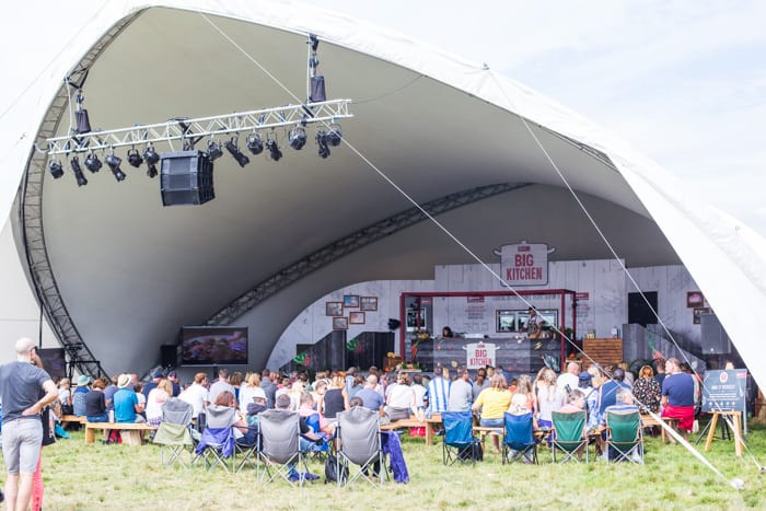 The Neff Cookaholics Stage at the Big Festival 