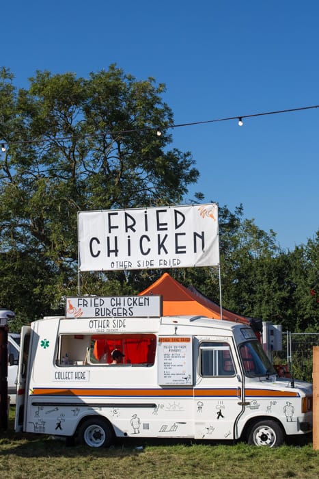 Fried Chicken Stall at The Big Feastival 2017