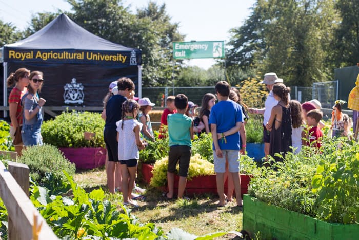 The Neff kids garden at The Big Feastival 2017