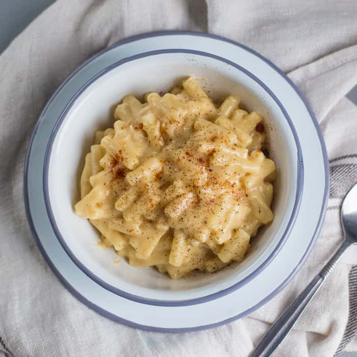 baked mac and cheese for one