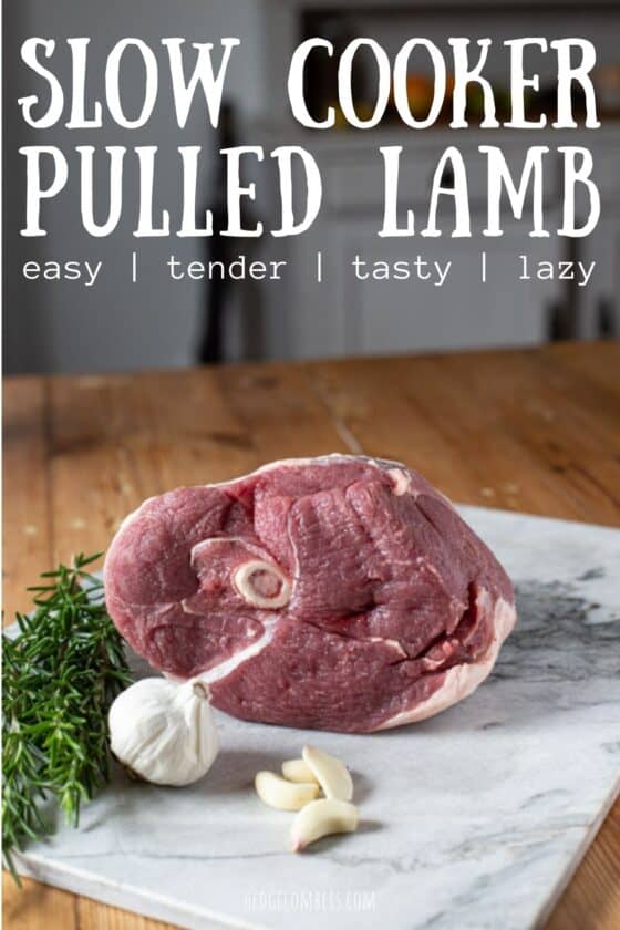 Slow Cooker Pulled Lamb The