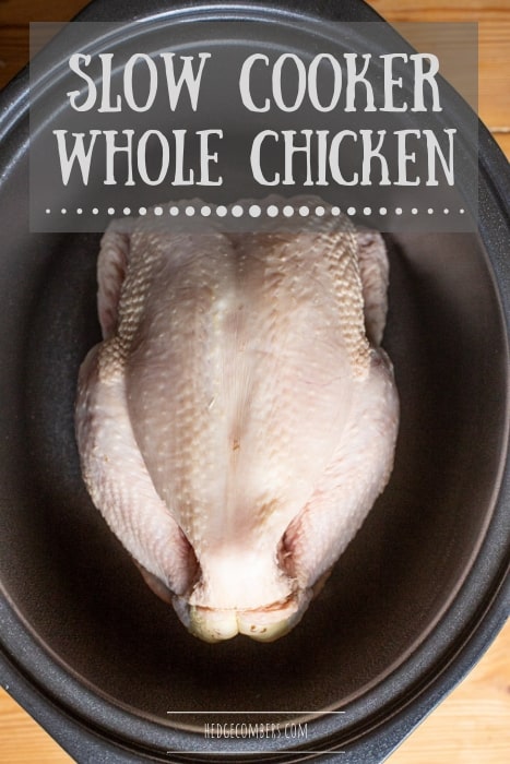 Cooking Raw Chicken in Slow Cooker