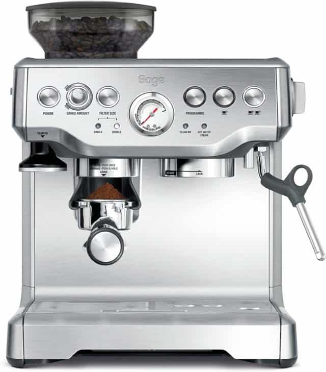 Sage Barista Express against a white background