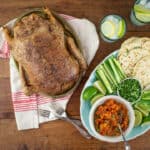 Crispy Roast Duck Recipe - The Hedgecombers