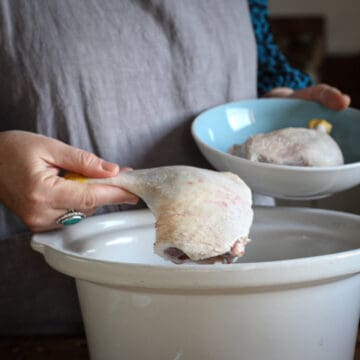 Slow Cooker Duck Legs - The Hedgecombers