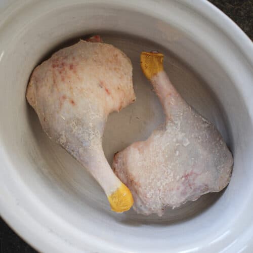 Slow Cooker Duck Legs - The Hedgecombers