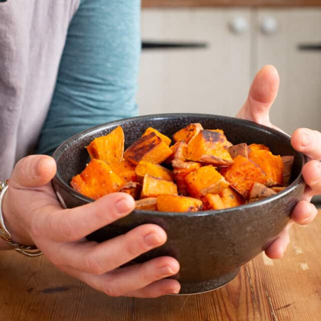 Crispy Breakfast Sweet Potatoes Quick OnePan Recipe The